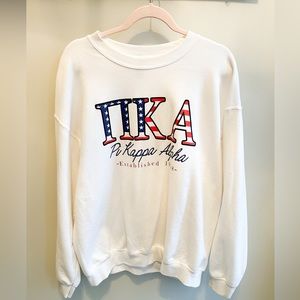 Pike fraternity crew neck sweatshirt